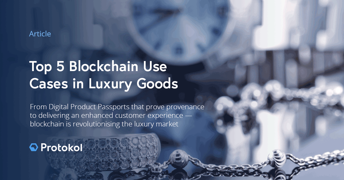 Luxury Brands Try On Blockchain
